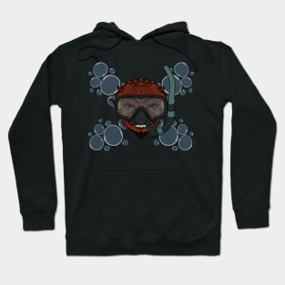 Scuba Diving Devil (no caption) Hoodie